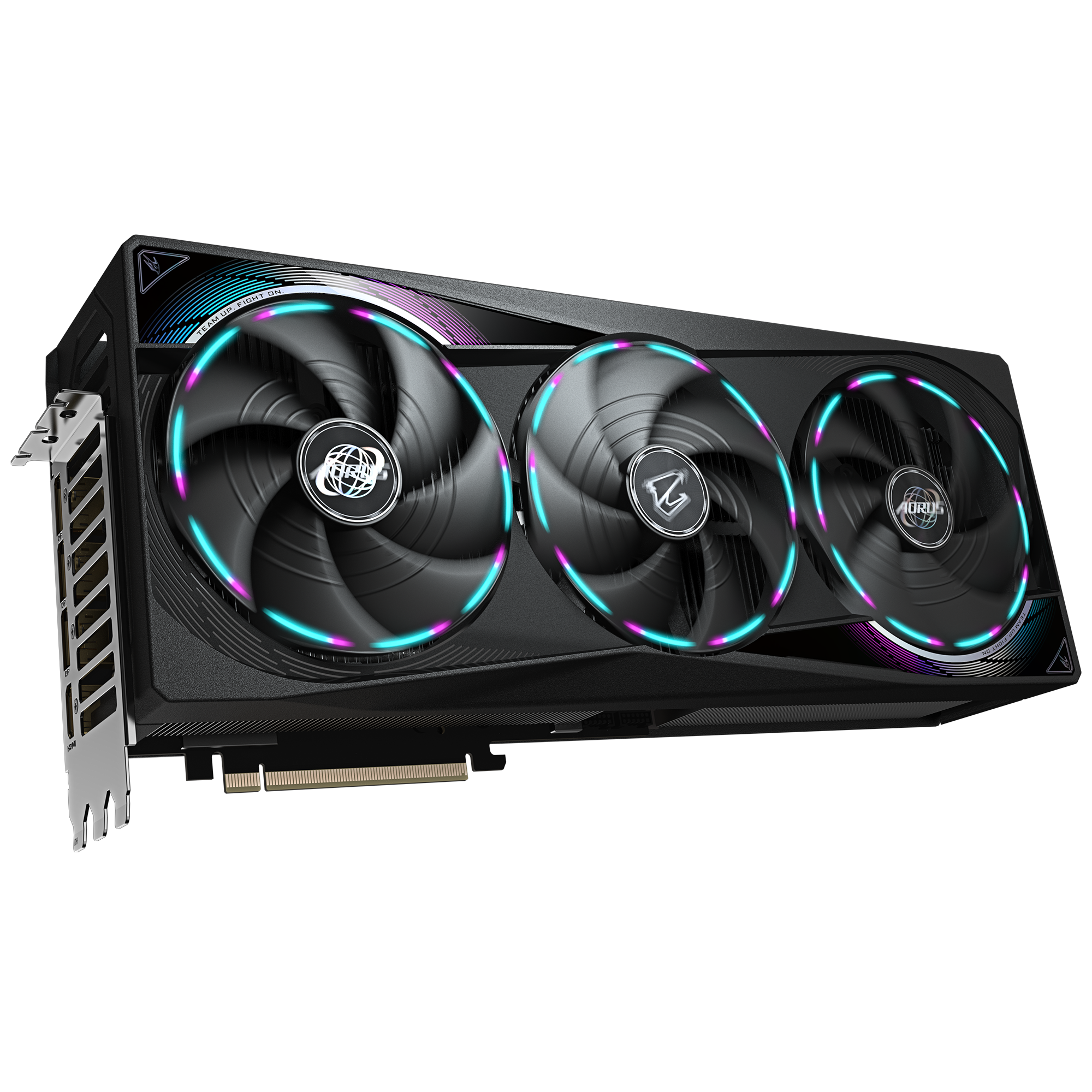 GIGABYTE AORUS GeForce RTX 5080 MASTER 16G Graphics Card (16GB GDDR7, PCIe 5.0, LCD Screen) - كرت شاشه