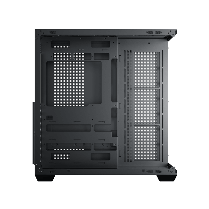 Xigmatek Aqua V Air (NEW) High Airflow Mesh Dual Chamber ATX Gaming PC Case (7 pre-installed 120mm ARGB fans) EN48760 - كيس