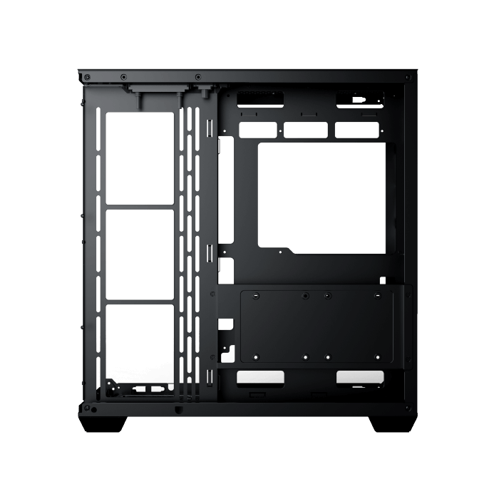 Xigmatek Aqua V Air (NEW) High Airflow Mesh Dual Chamber ATX Gaming PC Case (7 pre-installed 120mm ARGB fans) EN48760 - كيس
