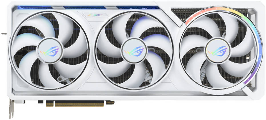 ASUS ROG Astral GeForce RTX 5090 32GB GDDR7 WHITE OC Edition Graphics Card, 32GB GDDR7 512-Bit Memory, 2580MHz Boost Clock, 28 Gbps Memory Speed, 21760 CUDA Cores, White - كرت شاشه أبيض
