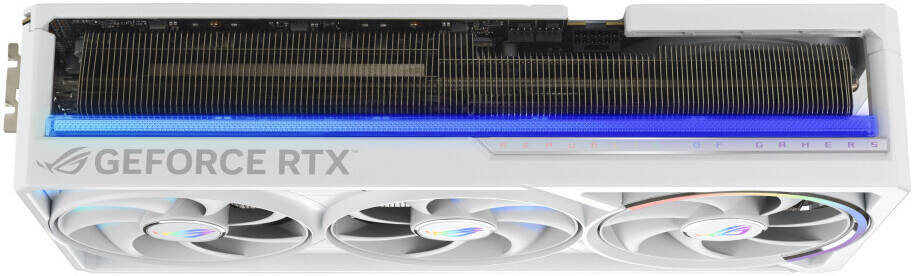 ASUS ROG Astral GeForce RTX 5090 32GB GDDR7 WHITE OC Edition Graphics Card, 32GB GDDR7 512-Bit Memory, 2580MHz Boost Clock, 28 Gbps Memory Speed, 21760 CUDA Cores, White - كرت شاشه أبيض