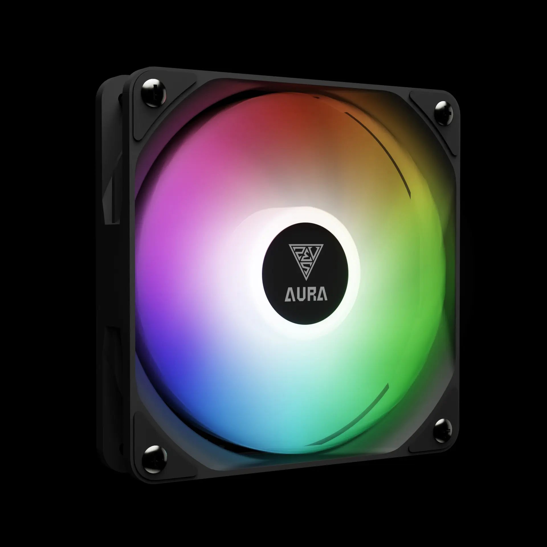 Gamdias AURA GL360 Lite ARGB 360mm Liquid CPU Cooler – Black - مبرد مائي أسود