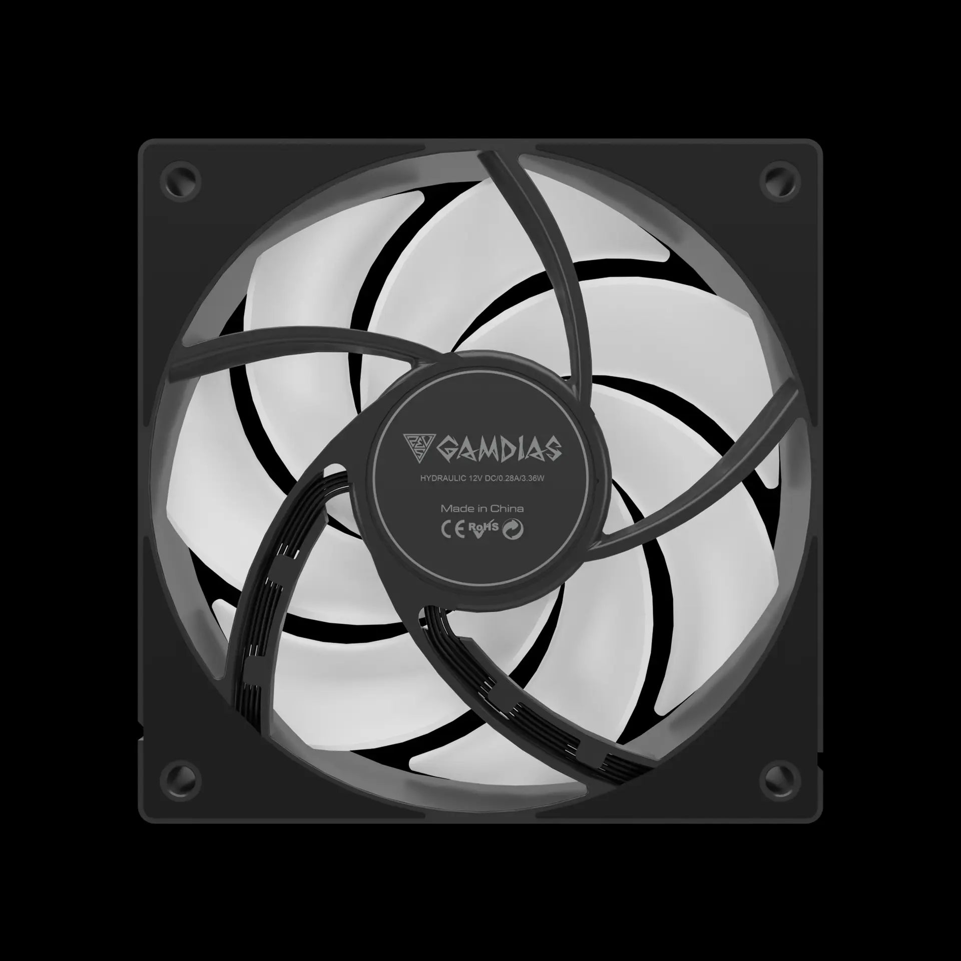 GAMDIAS AURA GL360 V2 GL360 V2 ARGB 360mm Liquid CPU Cooler – Black - مبرد مائي