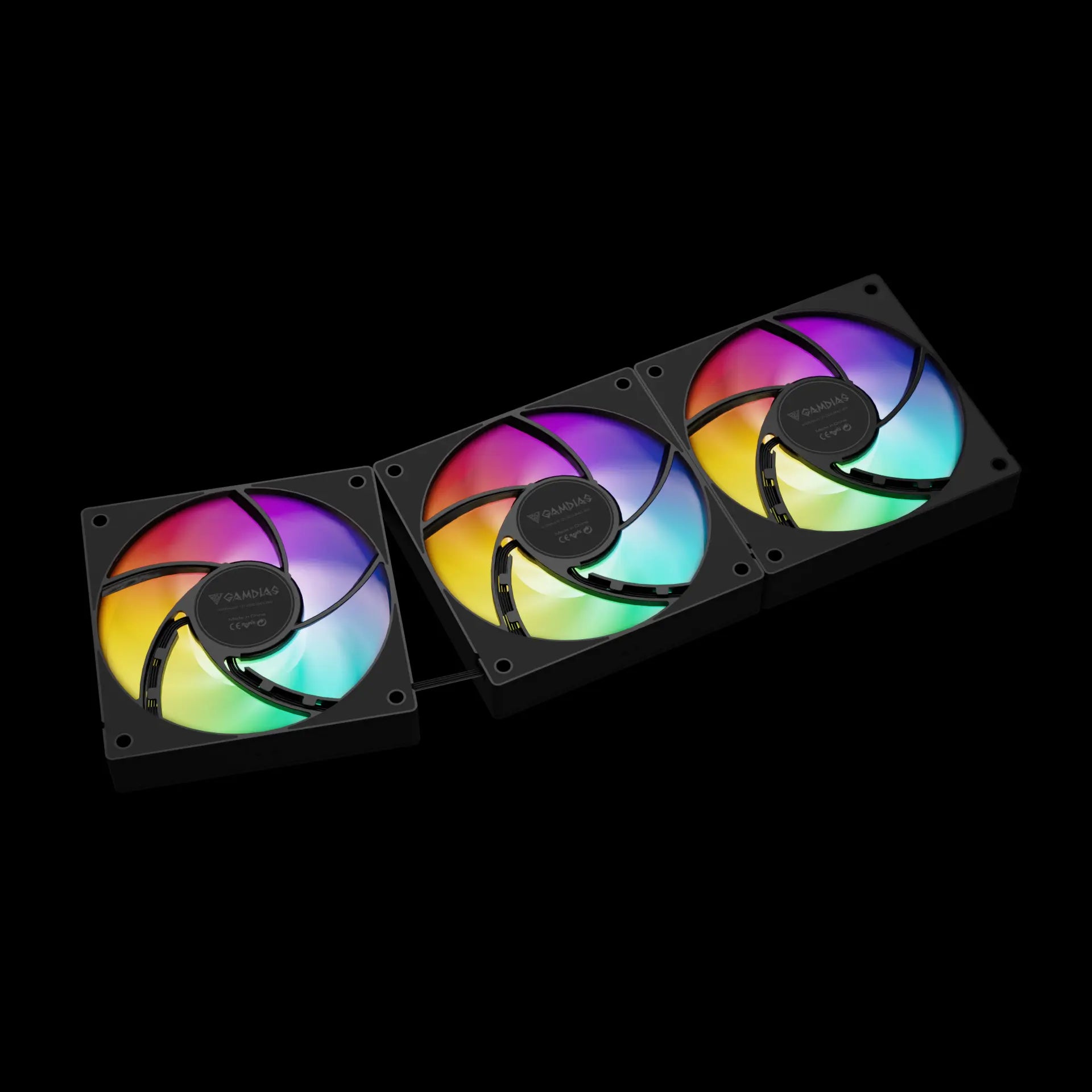 GAMDIAS AURA GL360 V2 GL360 V2 ARGB 360mm Liquid CPU Cooler – Black - مبرد مائي