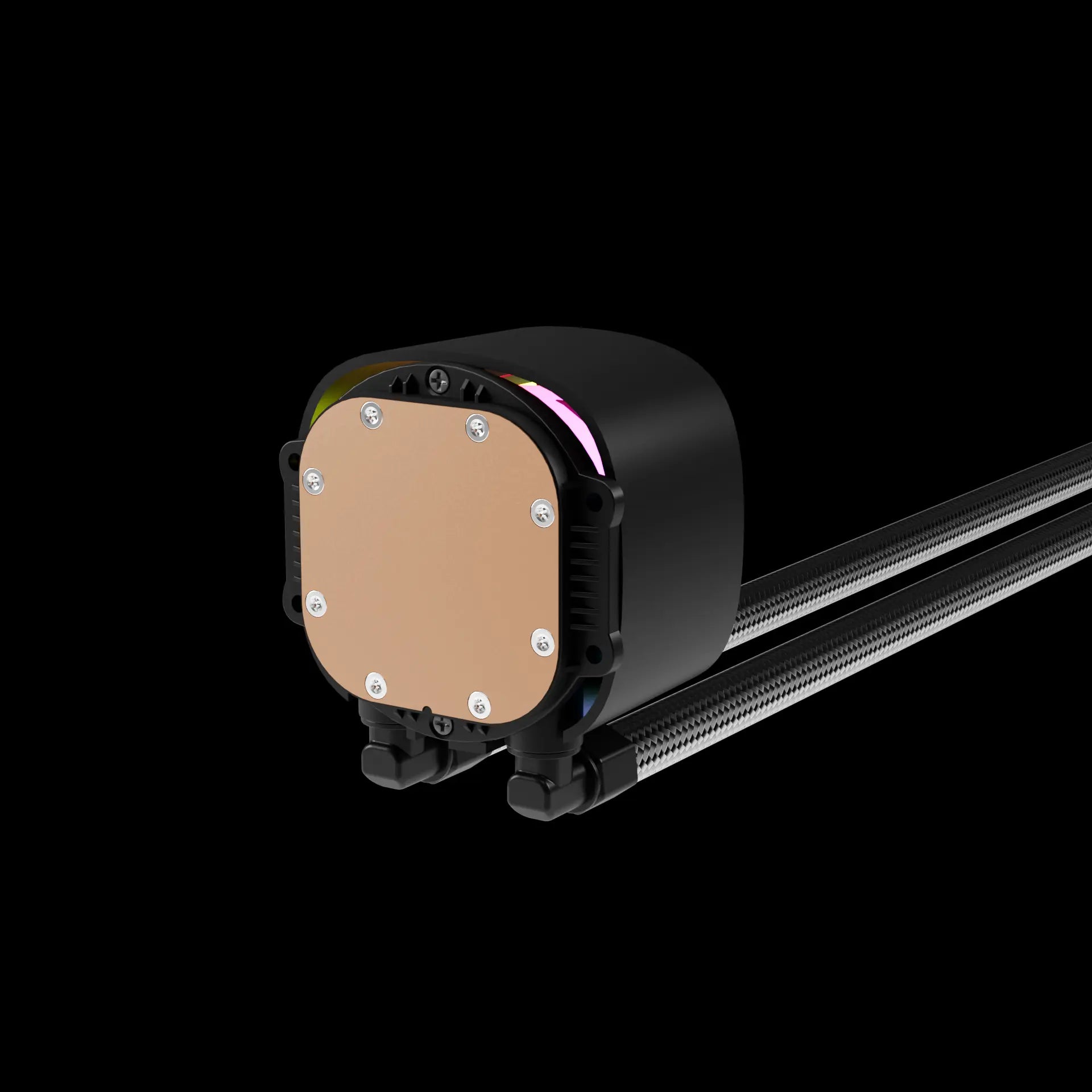GAMDIAS AURA GL360 V2 GL360 V2 ARGB 360mm Liquid CPU Cooler – Black - مبرد مائي
