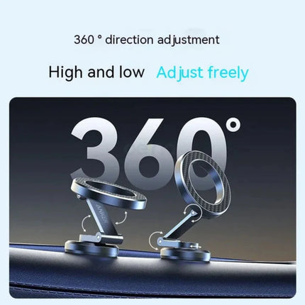 Anker Magnetic Car Mount, Magnetic Car Phone Holder 360° Adjustable, Super Strong Magnets Car Mobile Holder Dashboard Phone Mount for iPhone 16/15/14/13 Pro Max, Galaxy S23/S24 / Ultra Z Flip 5 - حامل هاتف للسياره