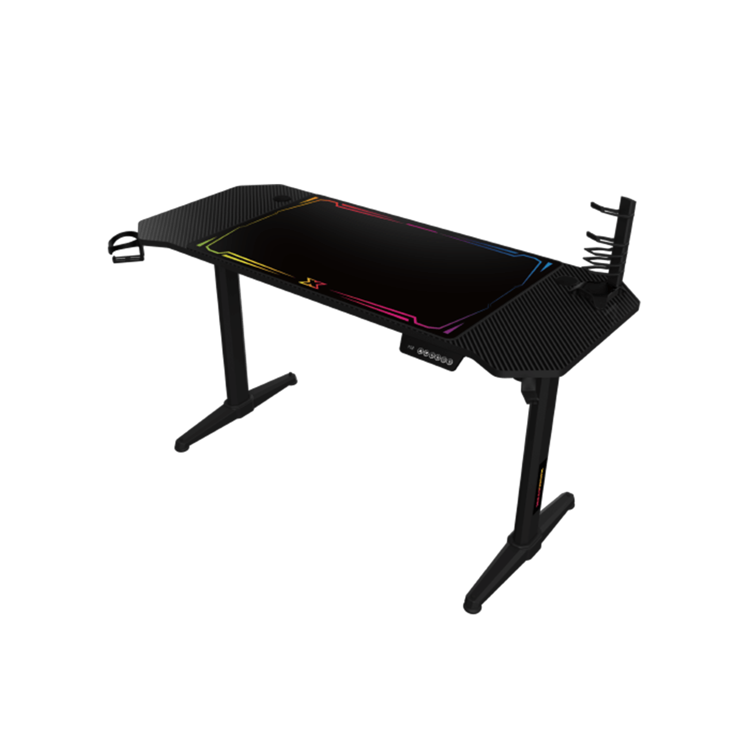 Xigmatek Apex Electric Single Motor Gaming Desk Black - طاوله هيدرويلك سوداء Xigmatek Apex Electric Single Motor Gaming Desk Black - طاوله هيدرويلك سوداء