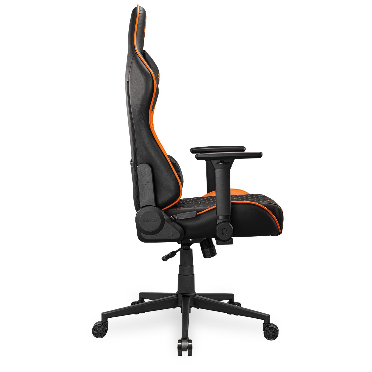 COUGAR ARMOR ONE V2 Gaming Chair, PVC Leather Surface Black & Orange - كرسي قيمنق