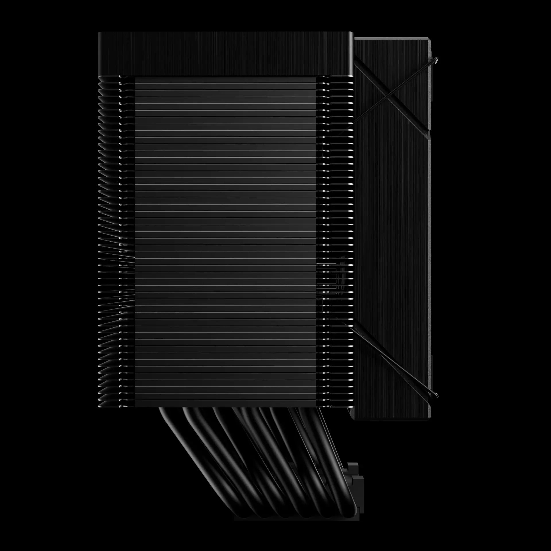 GAMDIAS BOREAS M2-61L PWM Air CPU Cooler With IPS screen – Black - مبرد هوائي