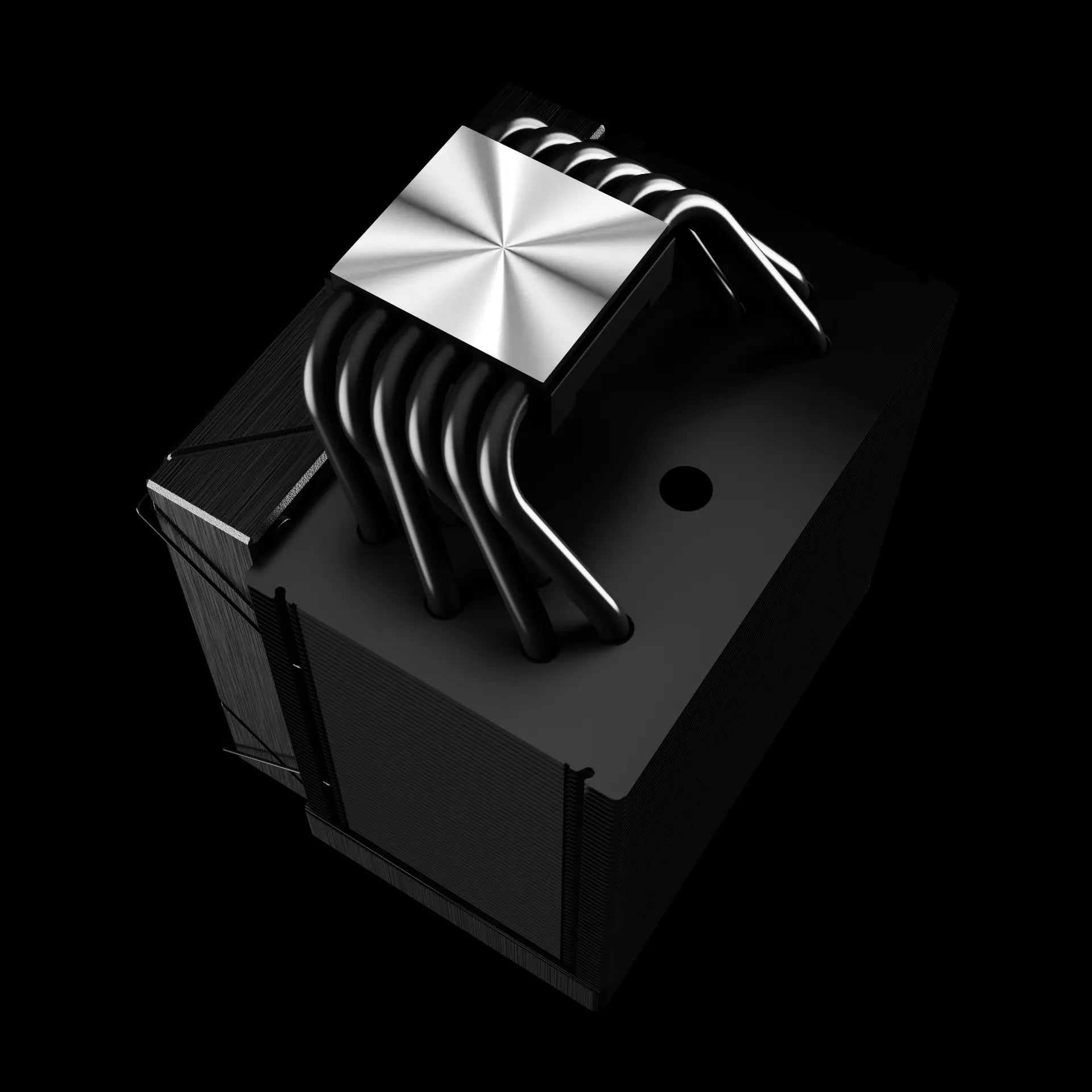 GAMDIAS BOREAS M2-61L PWM Air CPU Cooler With IPS screen – Black - مبرد هوائي