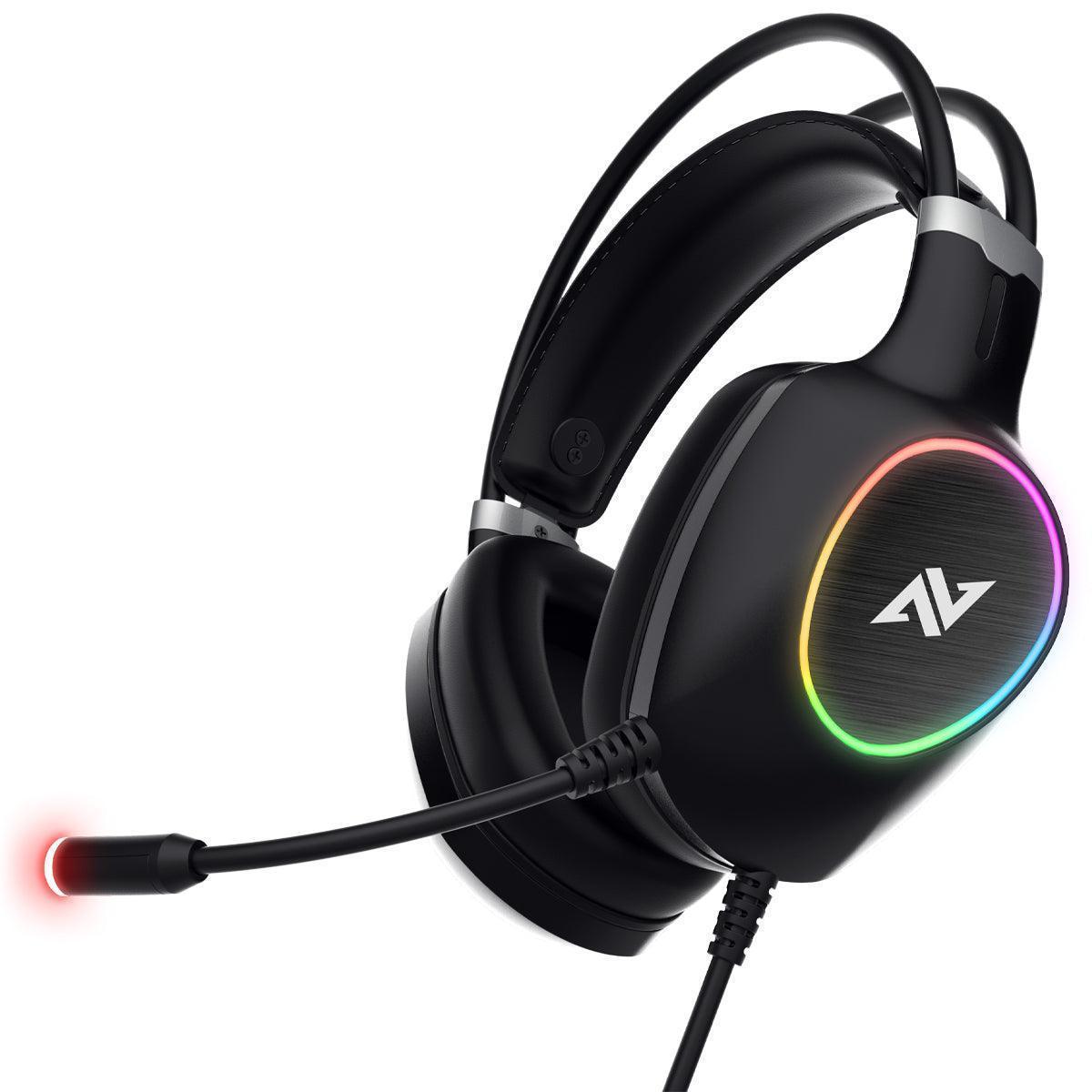 ABKONCORE CH55 Gaming Headset RGB LED Light - سماعة