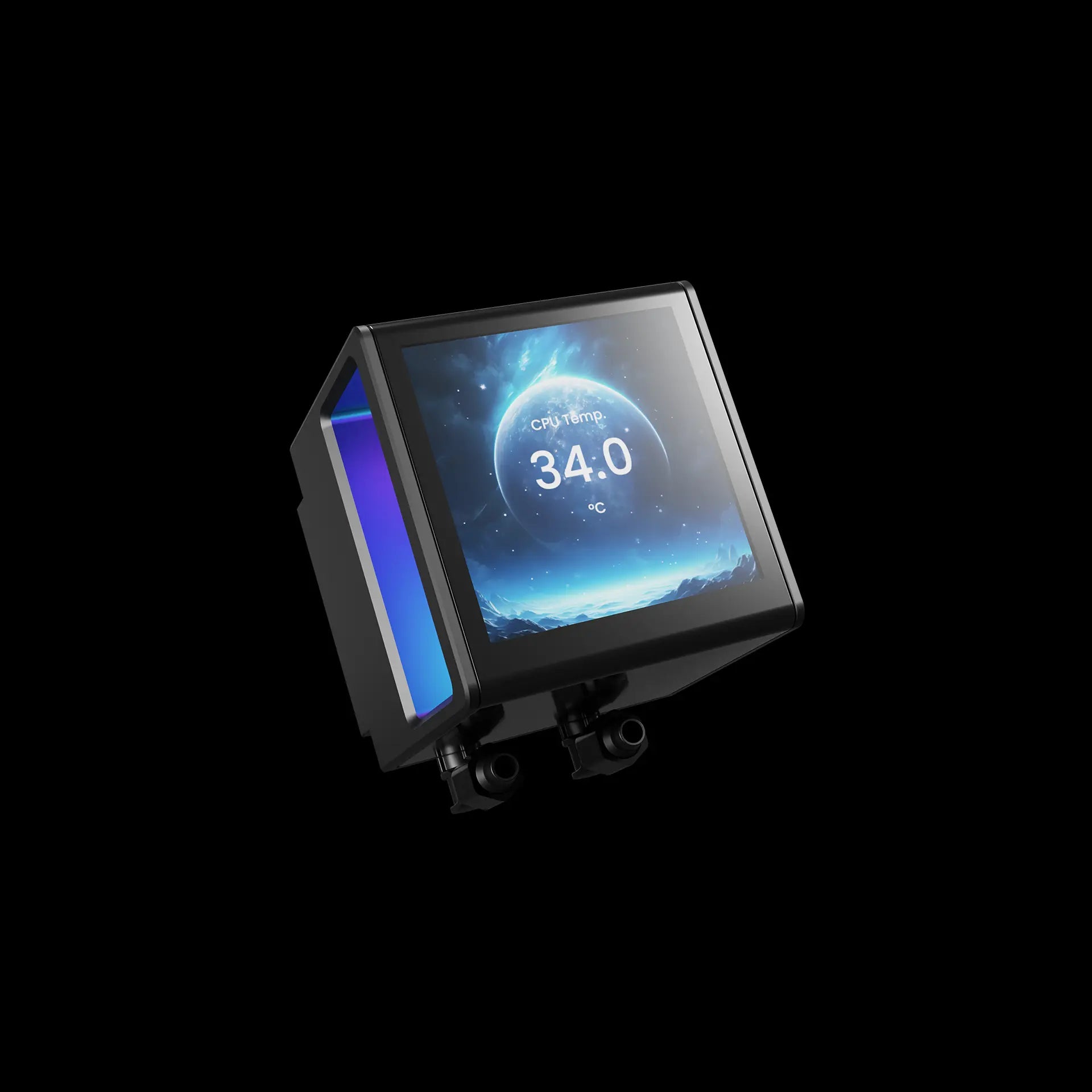 GAMDIAS CHIONE P5-360 ARGB 360mm Liquid CPU Cooler – Black - مبرد مائي