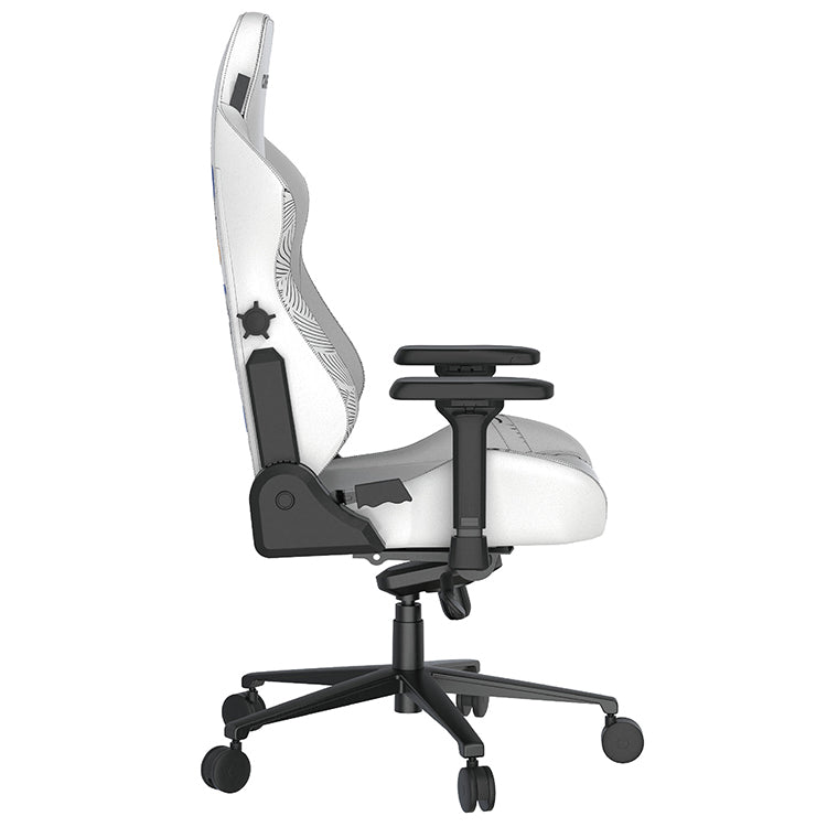 DXRacer Craft Series Thinker Gaming Chair  Size XL, EPU  Upholstery - White  - كرسي قمينق أبيض