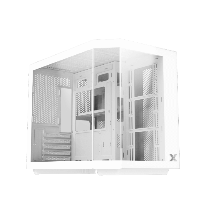 XIGMATEK CUBI M ARCTIC 4x Fans CASE- كيس العاب للكمبيوتر أبيض
