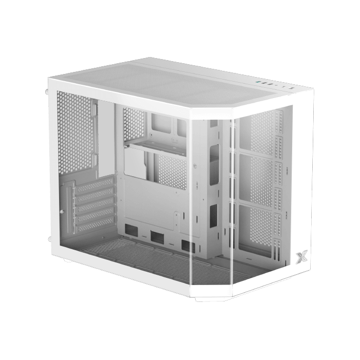 XIGMATEK CUBI M ARCTIC 4x Fans CASE- كيس العاب للكمبيوتر أبيض