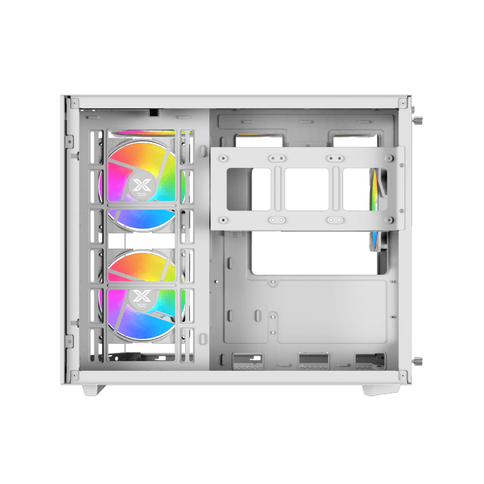 XIGMATEK CUBI M ARCTIC 4x Fans CASE- كيس العاب للكمبيوتر أبيض