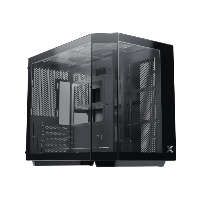 Xigmatek Cubi M Mid-Tower 4x Fans M-ATX Gaming Case – Black -كيس العاب للكمبيوتر أسود