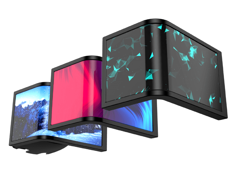 Xigmatek Connect Ultra 360 Black high-density aluminium radiator curved Full HD+ AMOLED SCREEN - مبرد مائي مع شاشه