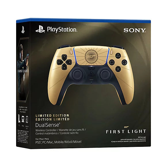 PlayStation DualSense Wireless Controller - 007 First Light Limited Edition (PS5, PC, Mac & Mobile) - يدة سوني