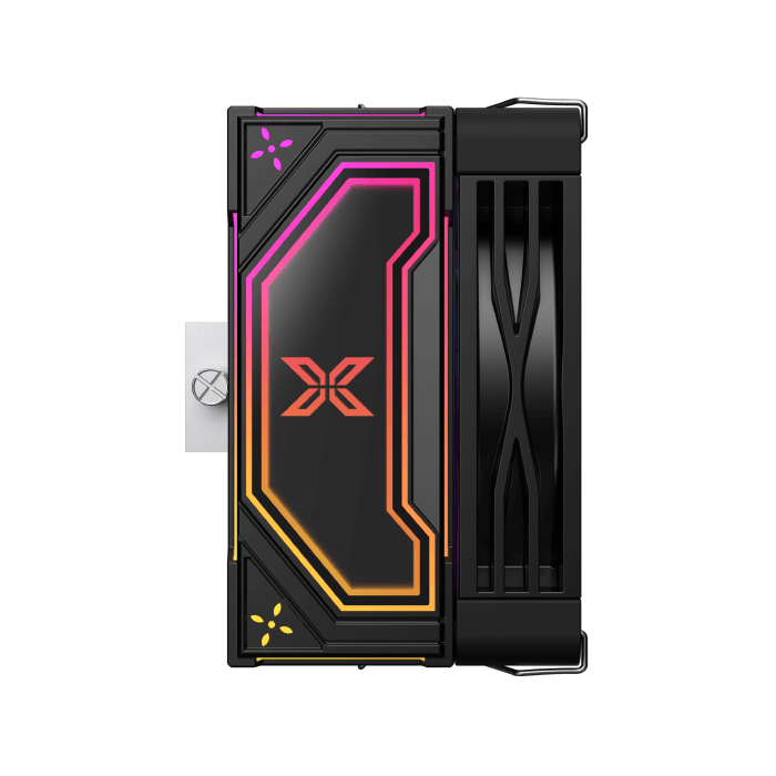 Xigmatek Epix II ARGB CPU Air Cooler with Infinity Mirror Top Cover & 120mm PWM Fan - مبرد هوائي