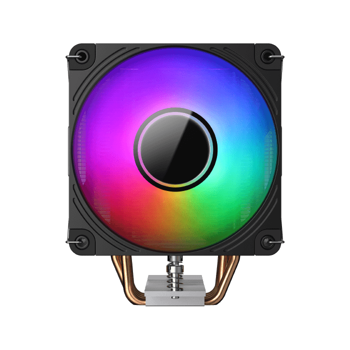 Xigmatek Epix II ARGB CPU Air Cooler with Infinity Mirror Top Cover & 120mm PWM Fan - مبرد هوائي