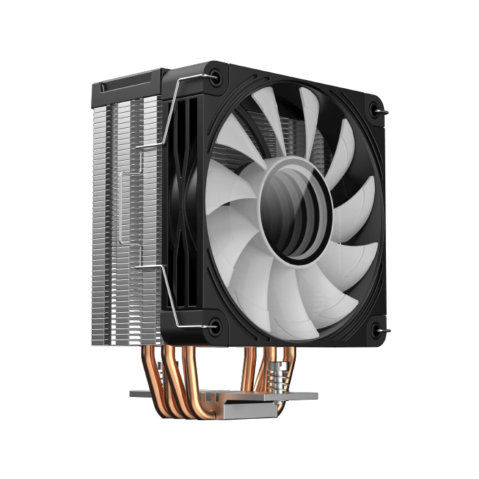 Xigmatek Epix II ARGB CPU Air Cooler with Infinity Mirror Top Cover & 120mm PWM Fan - مبرد هوائي