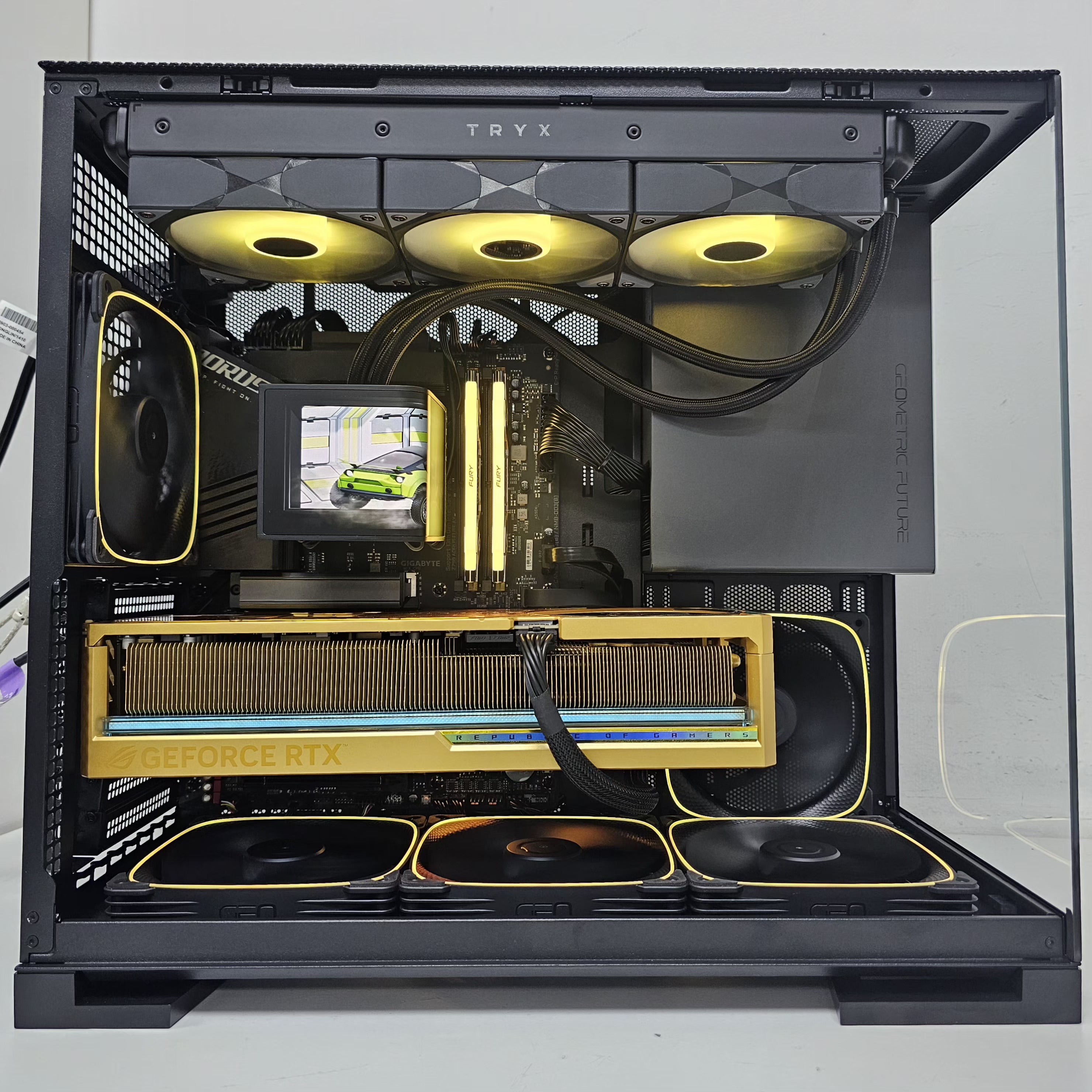 EXTREME GAMING PC 206 - ASUS DHAHAB RTX 5080 OC  - Intel Core I7-14700KF - 96GB RAM DDR5 - بي سي قوي مع كرت ذهب
