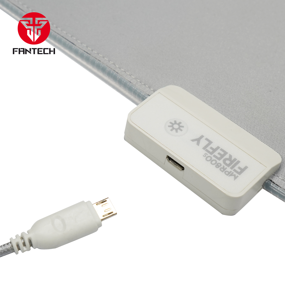 FANTECH MPR800S SPACE EDITION WHITE SOFT CLOTH RGB MousePAd - ماوس