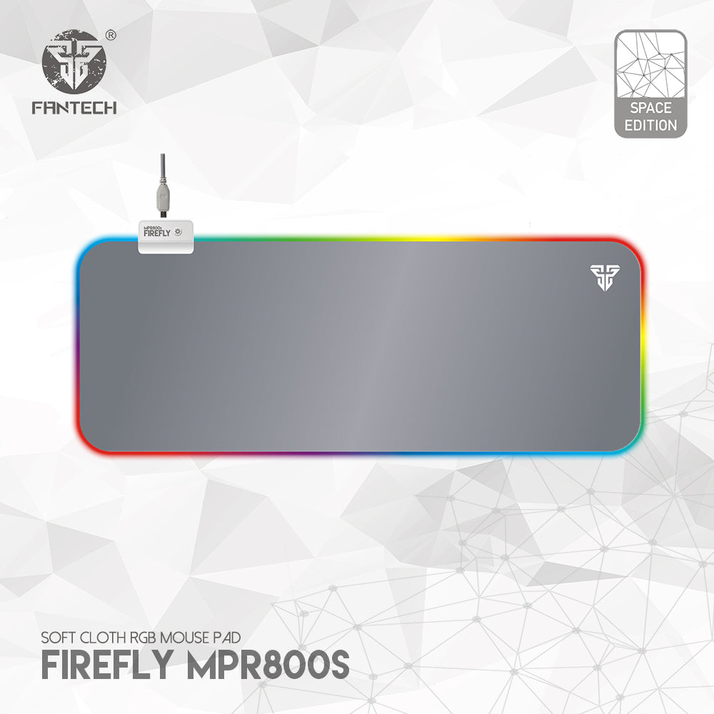 FANTECH MPR800S SPACE EDITION WHITE SOFT CLOTH RGB MousePAd - ماوس