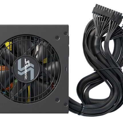 Seasonic Focus GM-650, 650W, Semi-Modular, Fits All ATX Systems, Fan Control in Silent and Cooling Mode, Perfect Power Supply for Gaming and Various Application - مزود طاقه