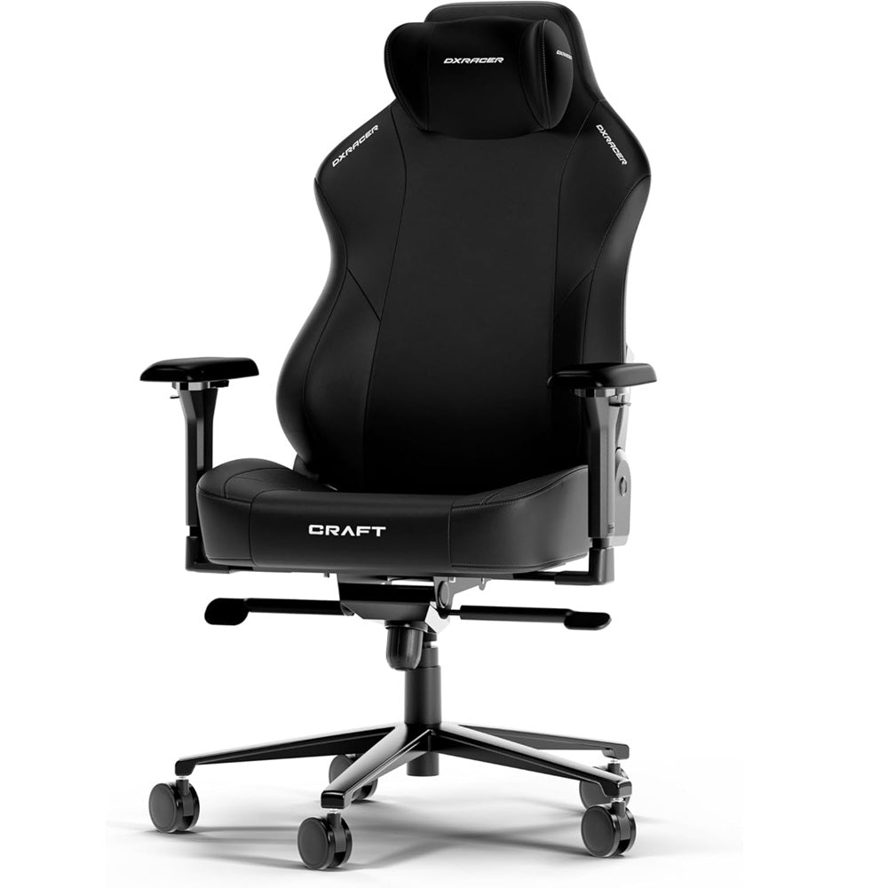 DXRacer Craft Series Gaming Chair  Size XL, EPU Upholstery -  Black  - كرسي قمينق