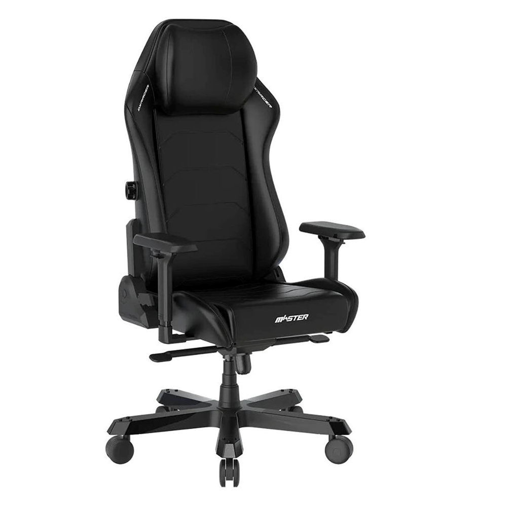 DXRacer Master Series Gaming Chair Size XL, Black LTA Upholstery-Black - كرسي اسود