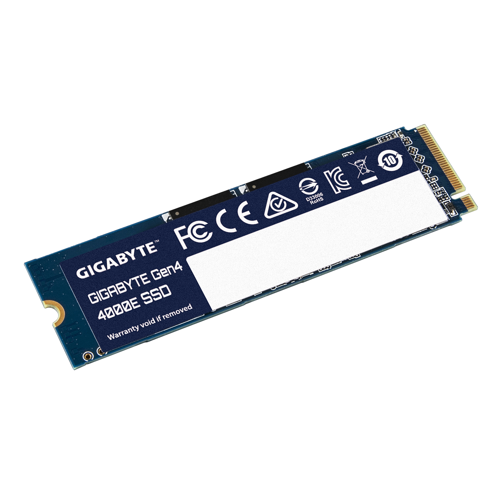 GIGABYTE Gen4 4000E 500GB NVMe M.2 SSD (Up to 3,600MB/s, PCIe 4.0) - مساحة تخزين