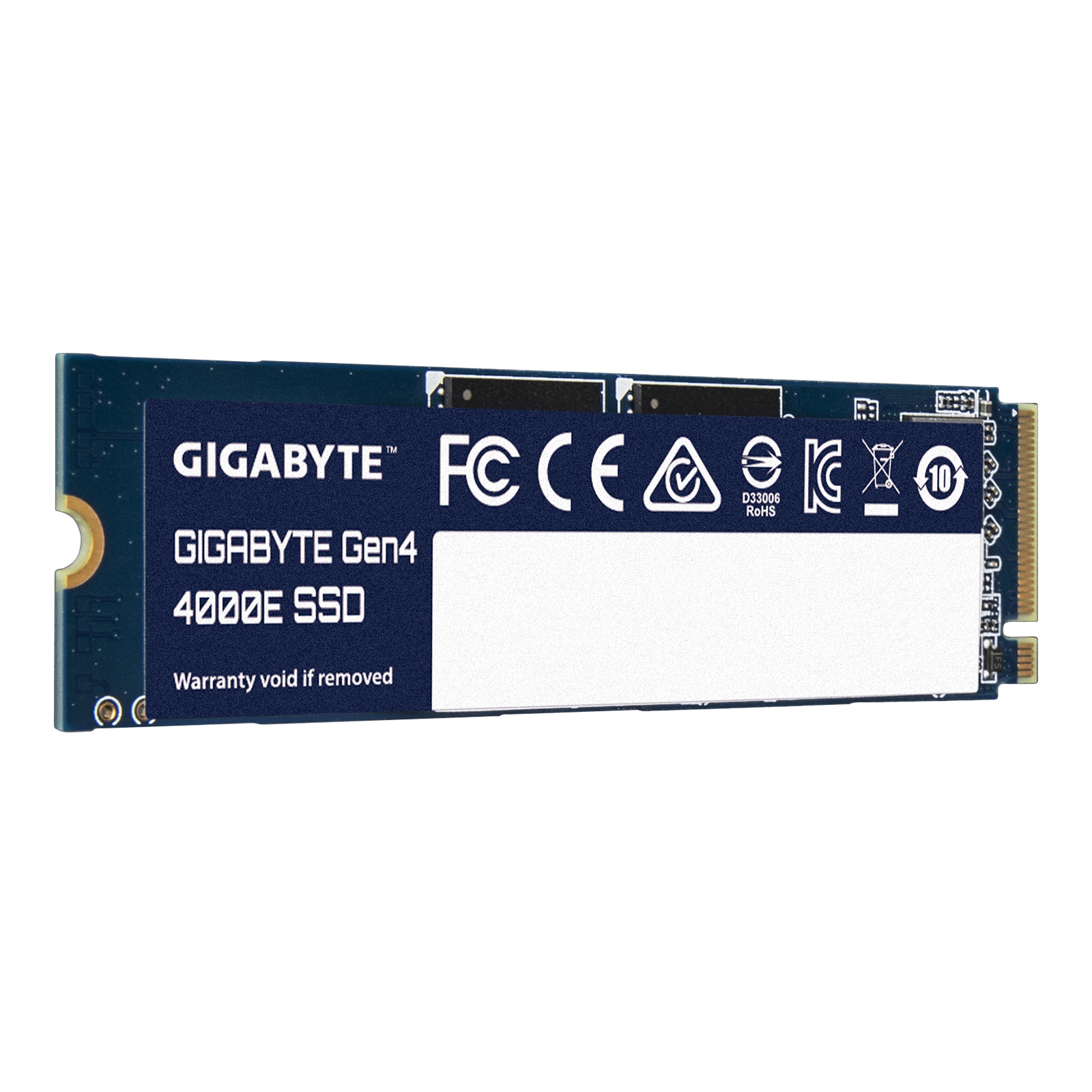 GIGABYTE Gen4 4000E 500GB NVMe M.2 SSD (Up to 3,600MB/s, PCIe 4.0) - مساحة تخزين
