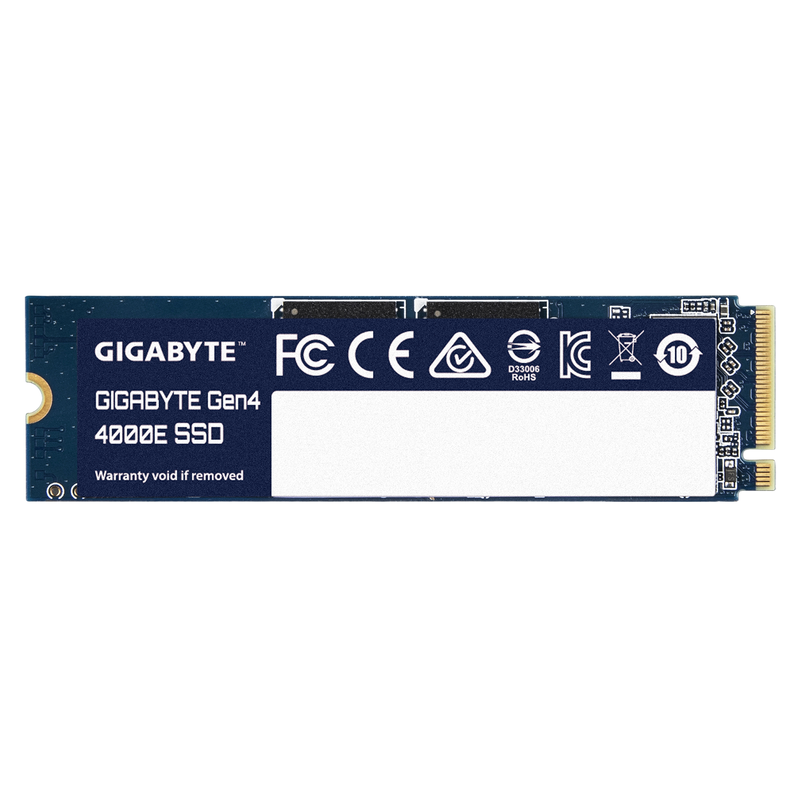 GIGABYTE Gen4 4000E 500GB NVMe M.2 SSD (Up to 3,600MB/s, PCIe 4.0) - مساحة تخزين