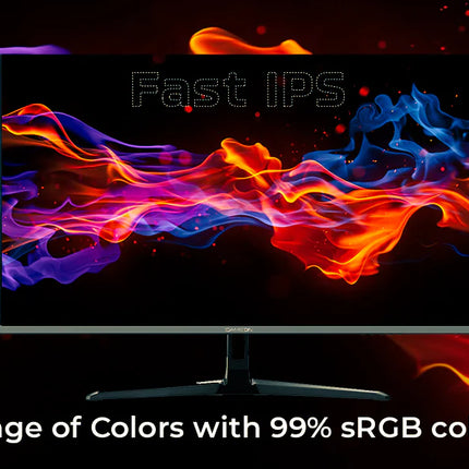 GAMEON GOPS27180IPS 27" FHD, 180Hz, 0.5ms Fast IPS Gaming Monitor (Support PS5) - شاشه العاب