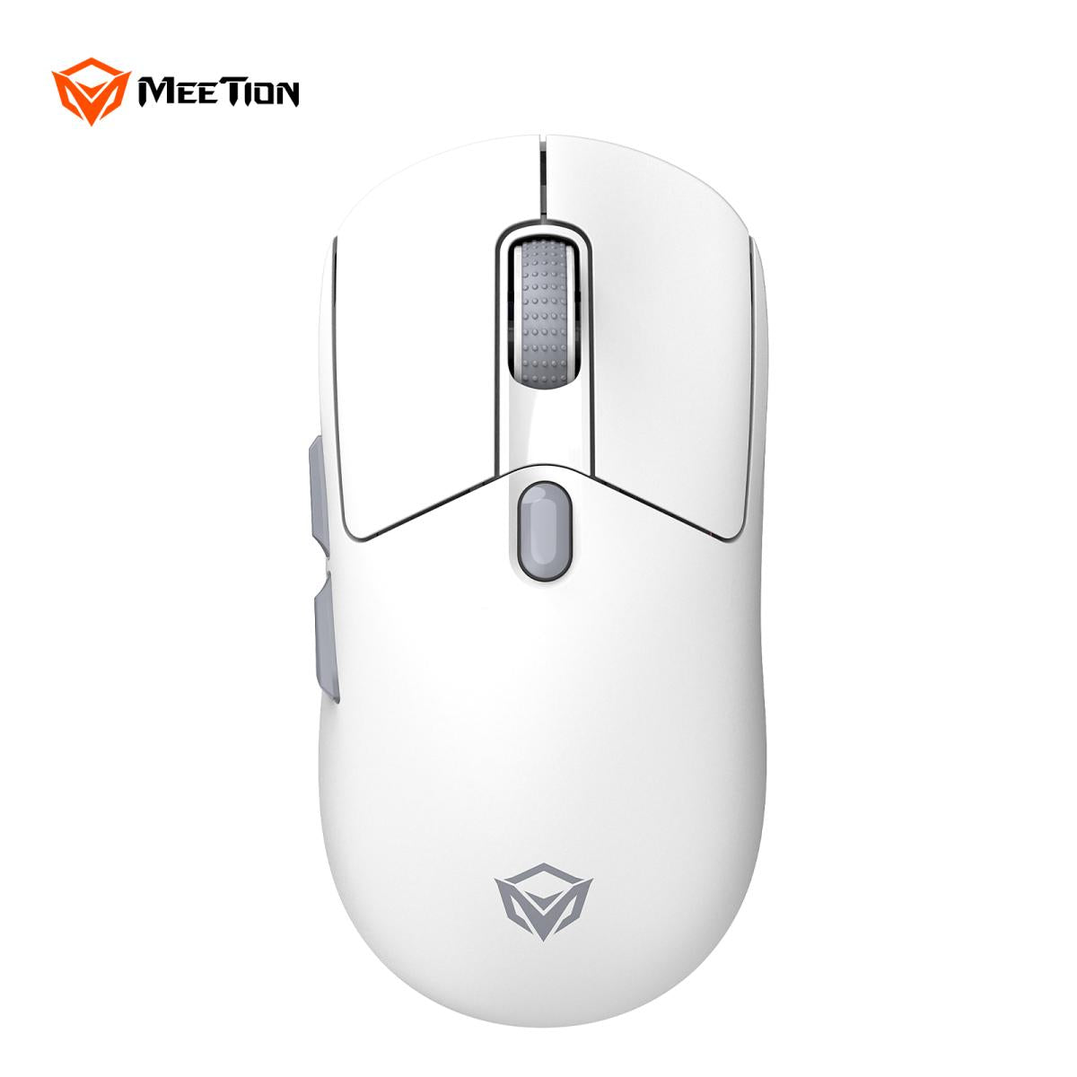 Meetion GW38 Gaming Mouse Wireless with Magnetic Charging Dock White - ماوس لا سلكي