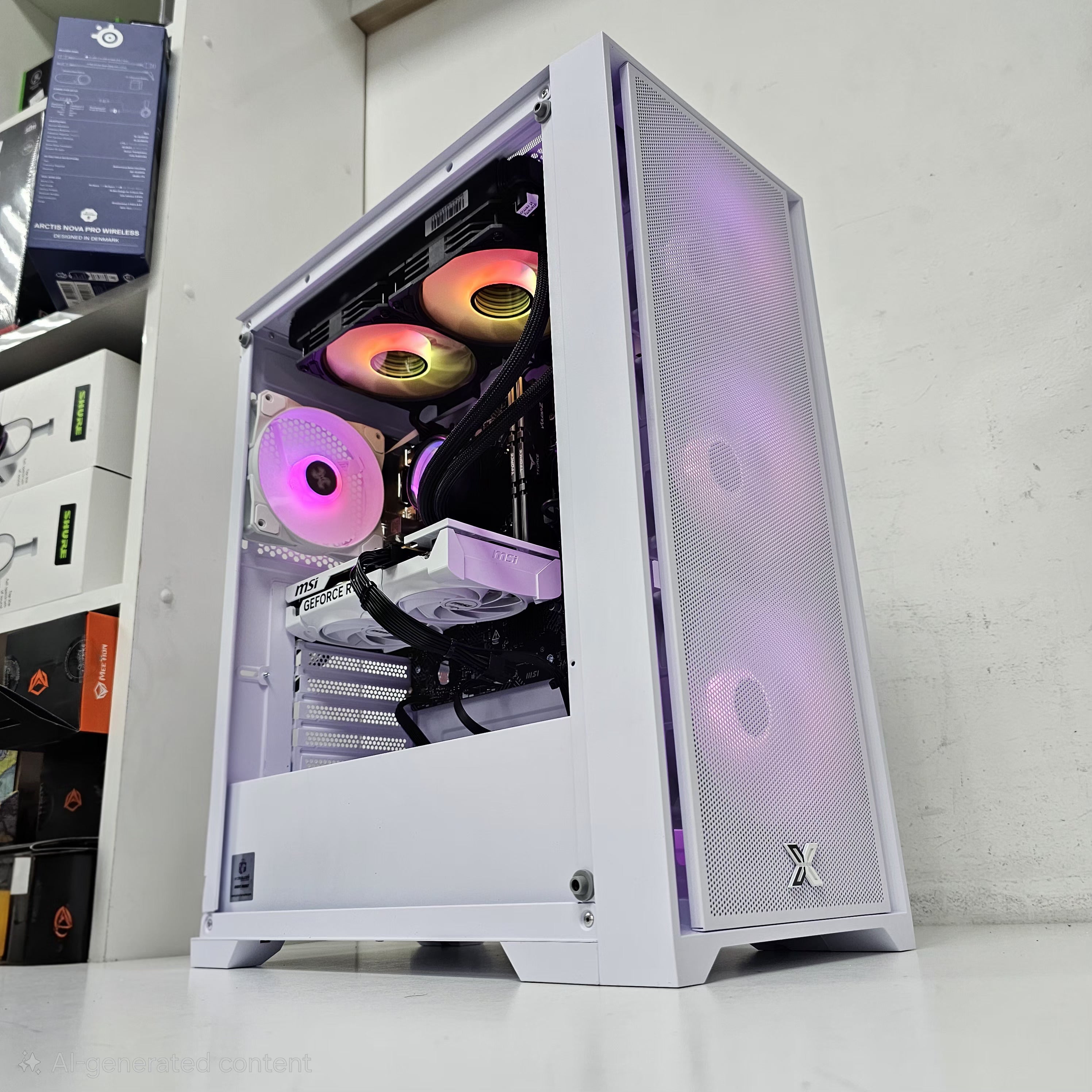HIGH GAMING PC 207 RTX 5060 OC 8GB - i5-12400F - 16GB DDR4 - بي سي ألعاب ممتاز