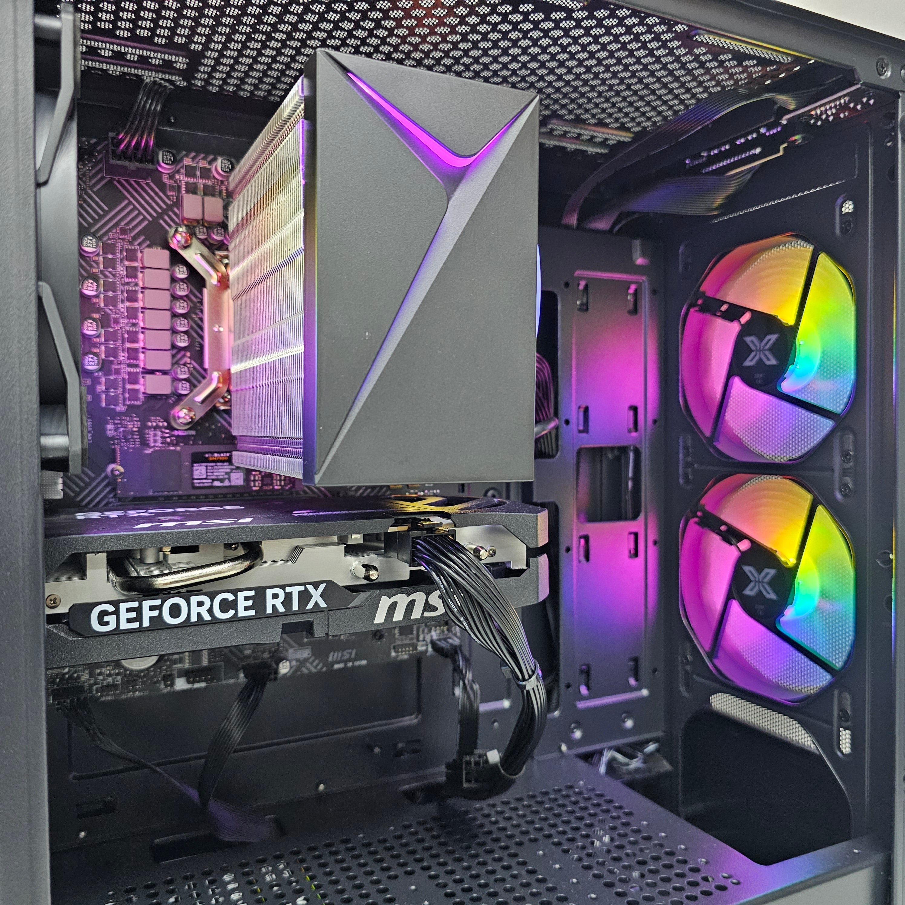 HIGHT GAMING PC 202 - MSI GeForce RTX 5060 8G Shadow 2X OC - Intel Core i5-12400F - 16GB DDR4  بي سي ألعاب ممتاز