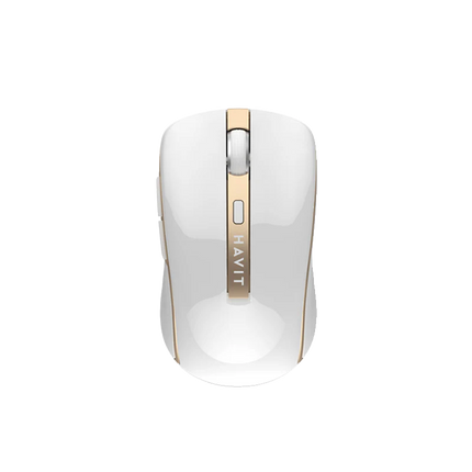 Havit HV-MS951GT Wireless Mouse White - فأرة مكتب بيضاء