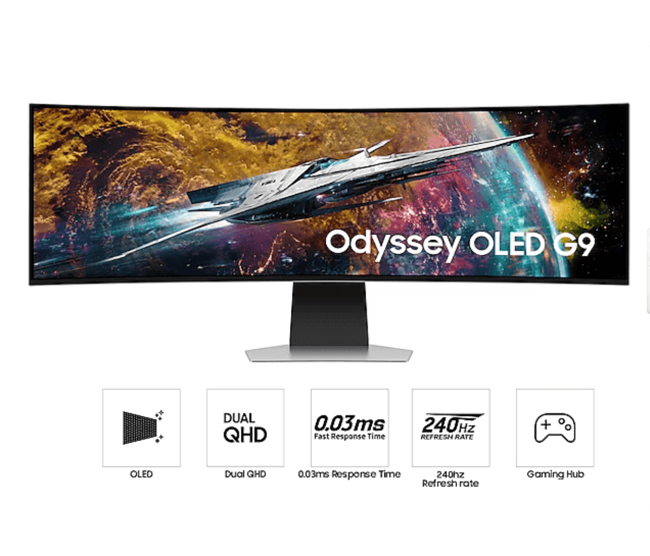 Samsung Odyssey OLED G9 G95SC 49 Inch 4K