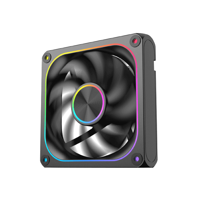Xigmatek Infinity J22A 120mm ARGB Case Fan Kit (3-in-1 Pack with Controller & Remote) - مراوح