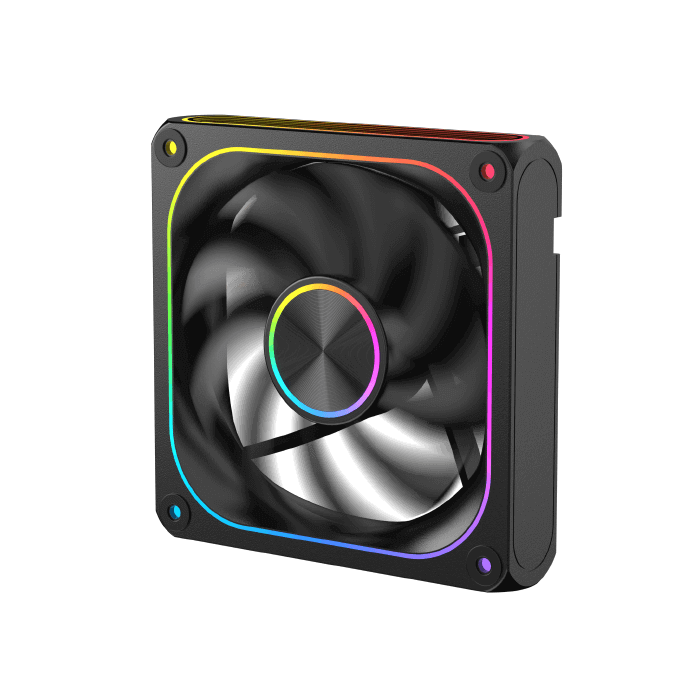Xigmatek Infinity J22A 120mm ARGB Case Fan Kit (3-in-1 Pack with Controller & Remote) - مراوح