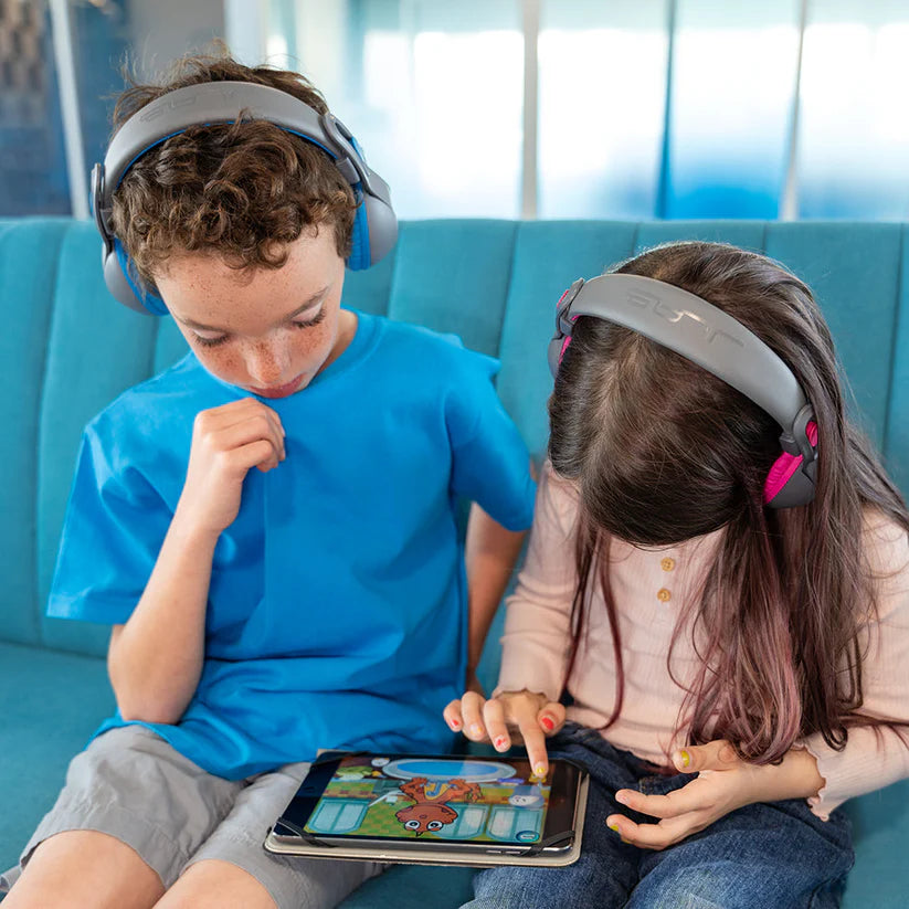 JLab JBuddies Studio 2 WIRELESS + WIRED KIDS HEADPHONES, Pink - سماعات لا سلكية للأطفال