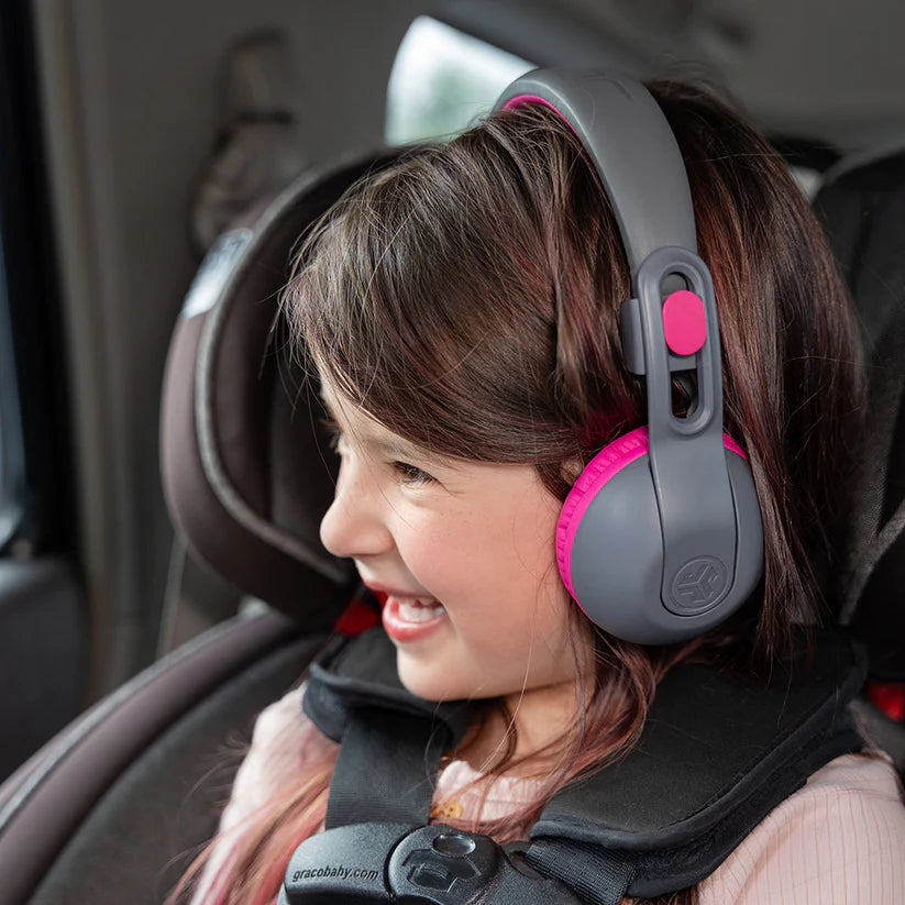 JLab JBuddies Studio 2 WIRELESS + WIRED KIDS HEADPHONES, Pink - سماعات لا سلكية للأطفال