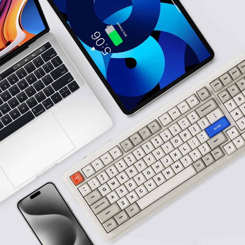 MCHOSE K99 V2 Mountains Gradient Wireless Gasket Mount Mechanical Keyboard - كيبورد ميكانيكي