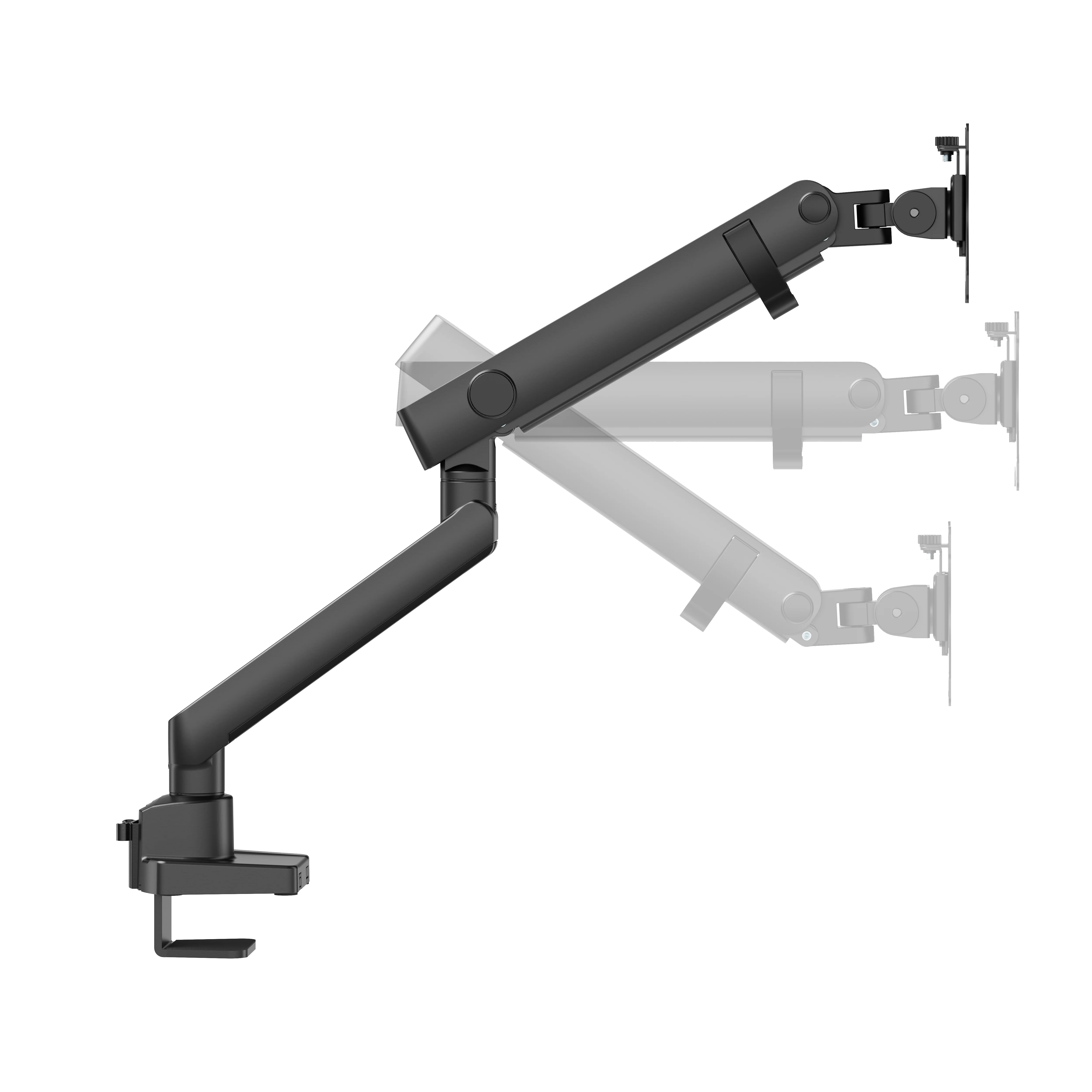 Twisted Minds Single Screen Slim Heavy-Duty Mechanical Spring Monitor Arm - TM-84-C06 - حامل للشاشه