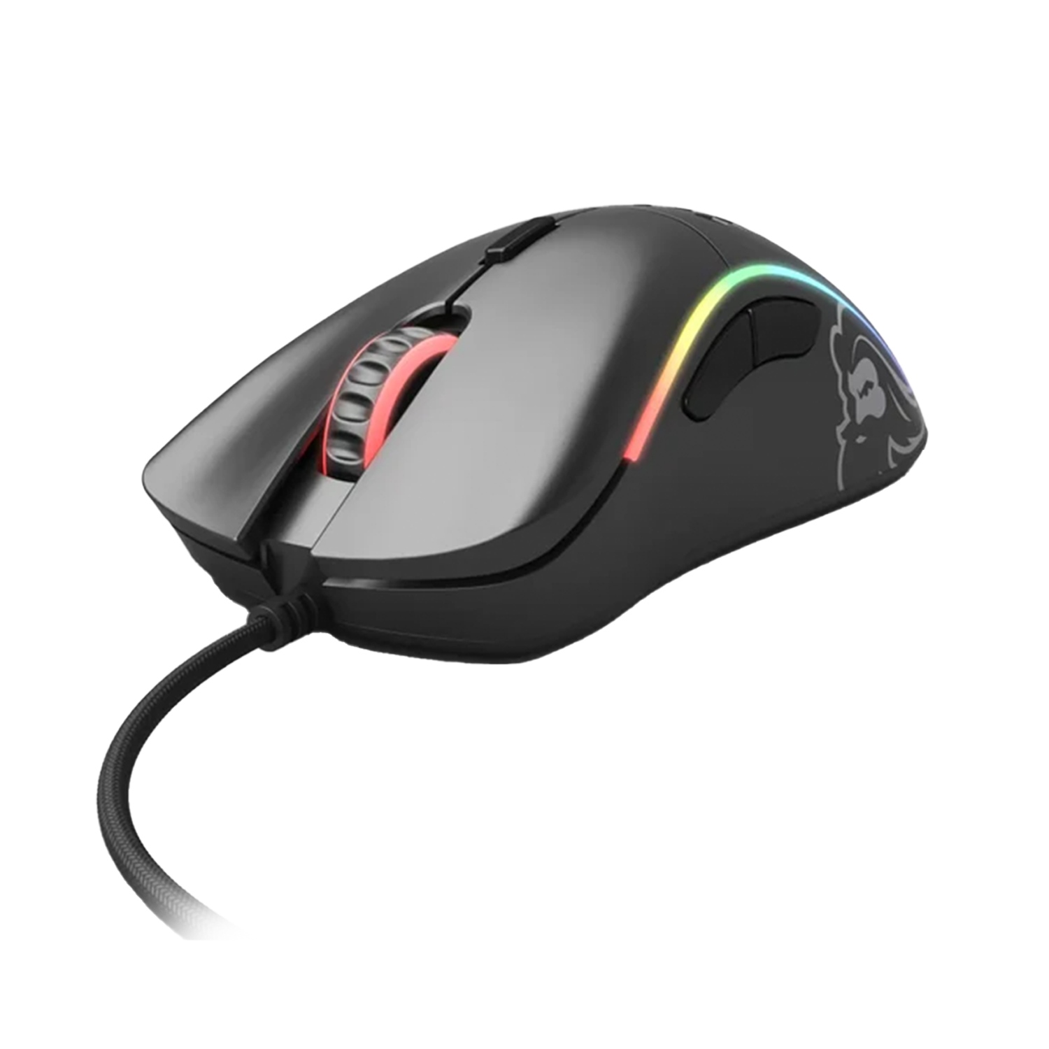 Glorious Model D Wired Gaming RGB Mouse, 6 Buttons, 61g Superlight Matte Black - ماوس احترافي Glorious Model D Wired Gaming RGB Mouse, 6 Buttons, 61g Superlight Matte Black - ماوس احترافي