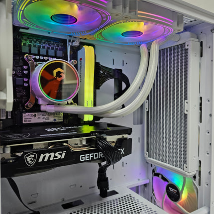 MID GAMING PC 142 MSI RTX 3050 8GB INTEL I5 12400F  - بي سي ألعاب متوسط