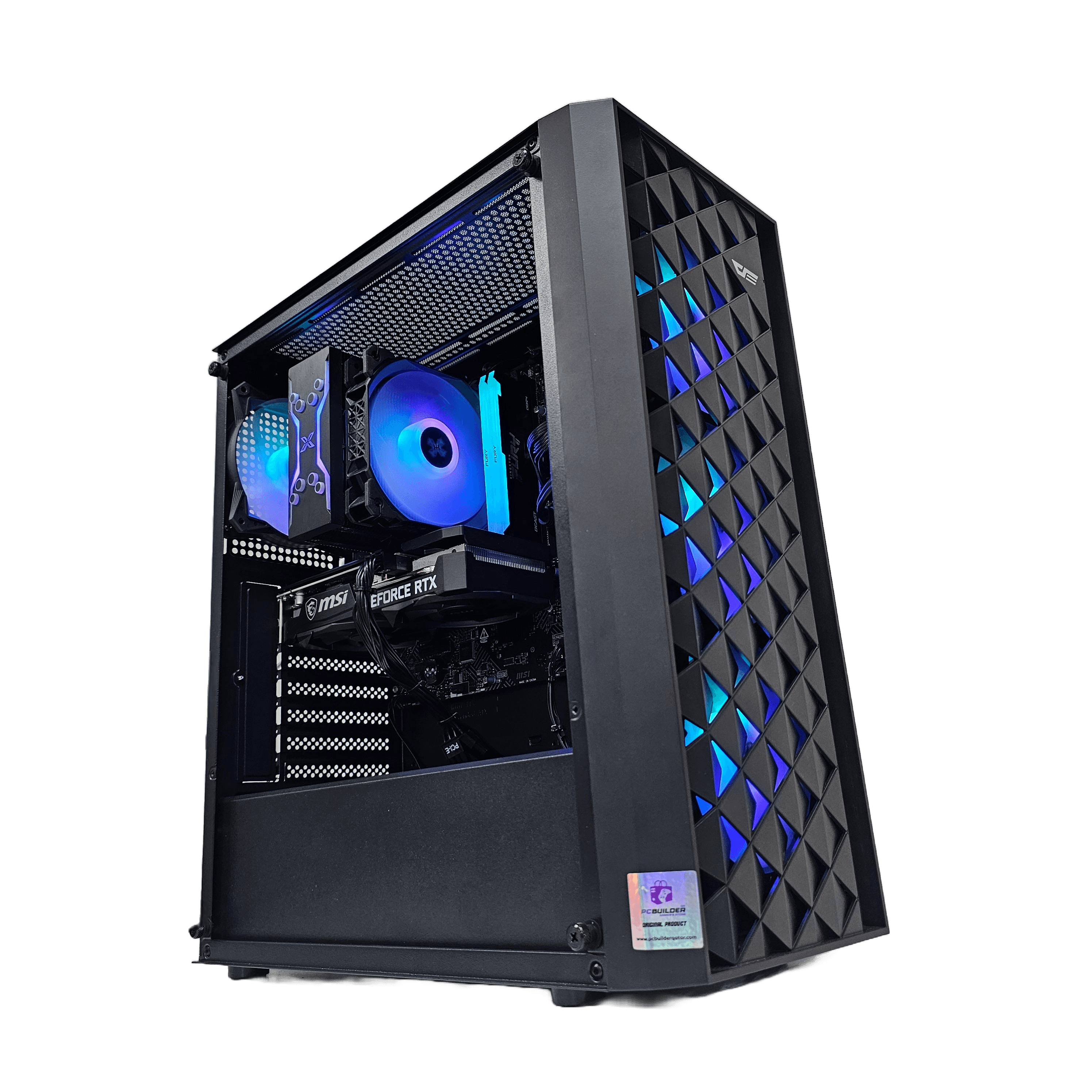 MID GAMING PC 165 MSI RTX 3050 Intel Core i5-12400F - بي سي ألعاب متوس ...